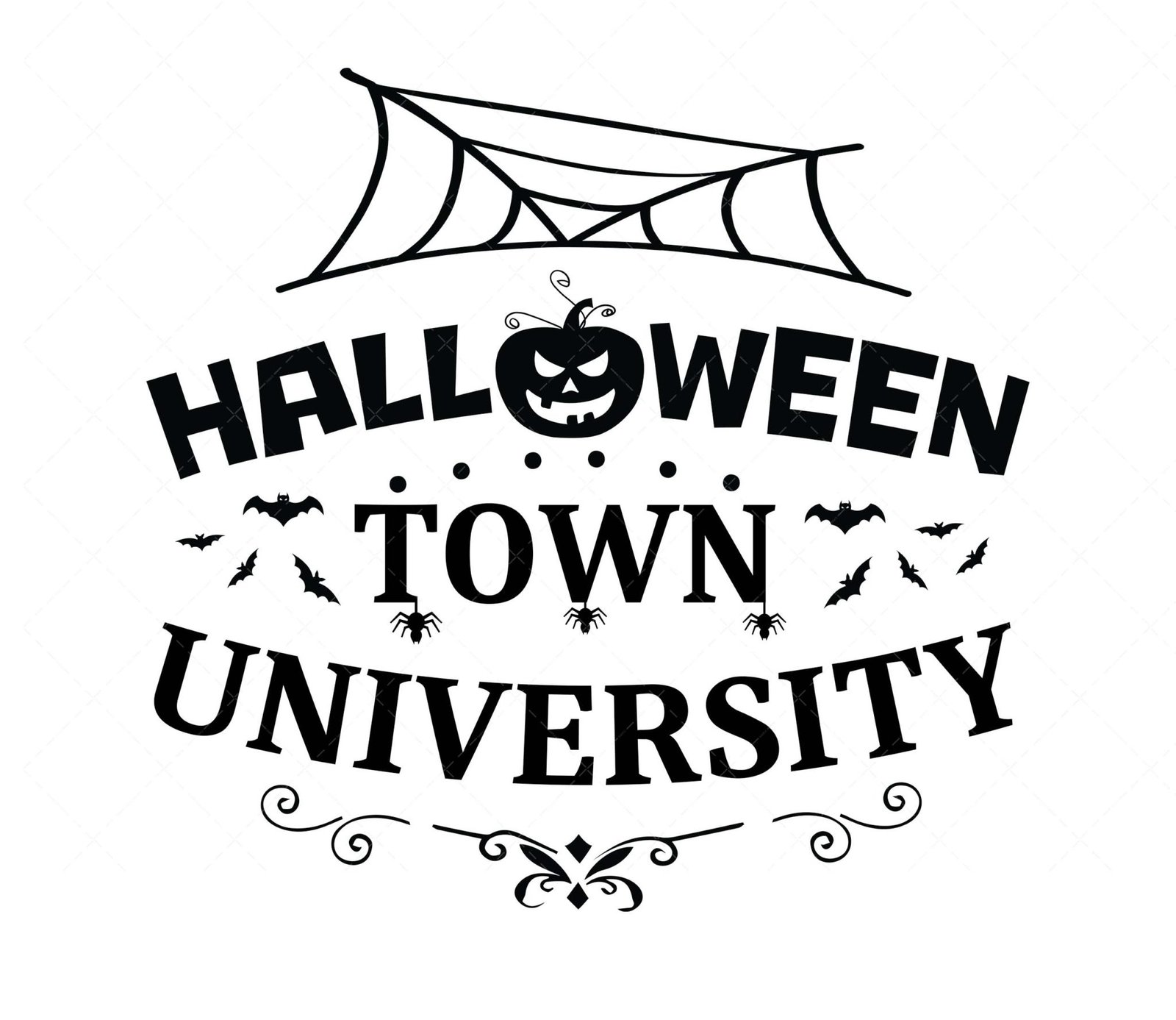 Halloweentown University SVG PNG PDF Halloween SVG