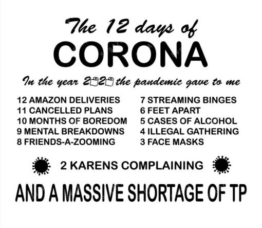 12 Days Of Corona SVG