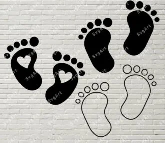 Baby Feet SVG