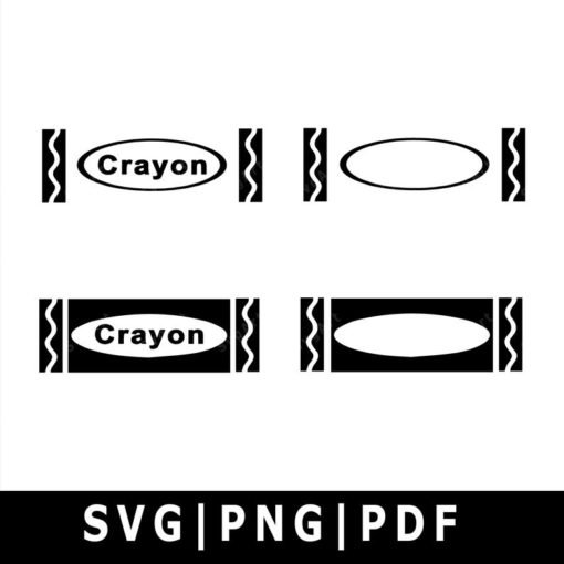 Crayon Svg Bundle , PNG, PDF, Cricut, Silhouette, Cricut svg