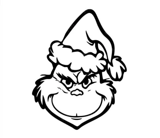Grinch-Face-Svg