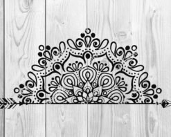 Free Free Half Mandala Svg