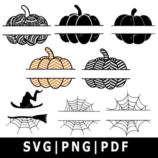 Halloween Decorations SVG