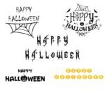 No.289 Happy Halloween Banner Print/Cut SVG & Pdf -  Portugal