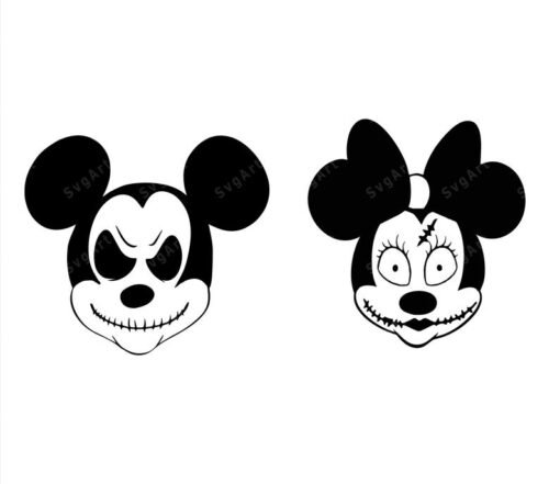 Jack and Sally Svg