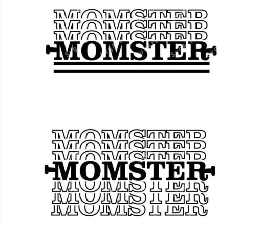 Momster Svg