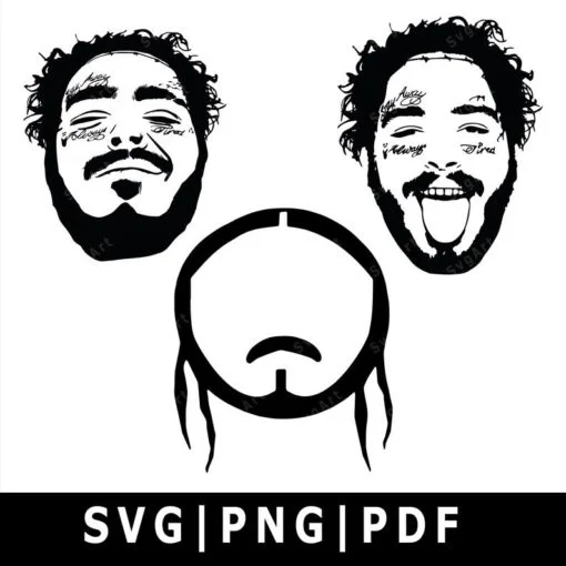 Post Malone Svg