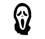 Scream Movie Mask Svg