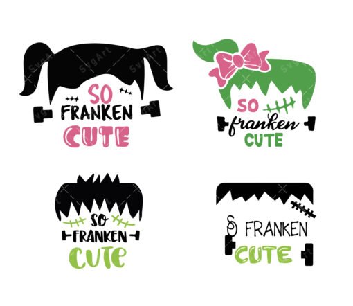 So Franken Cute Svg Bundle