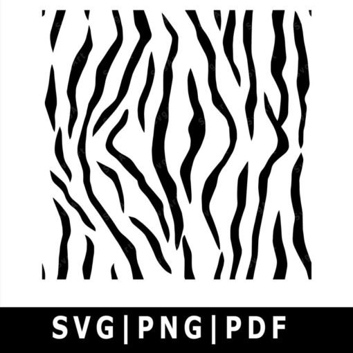 Tiger Stripes Pattern SVG, PNG, PDF, Cricut, Silhouette, Cricut svg