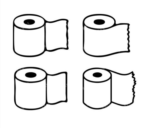 Toilet Paper SVG