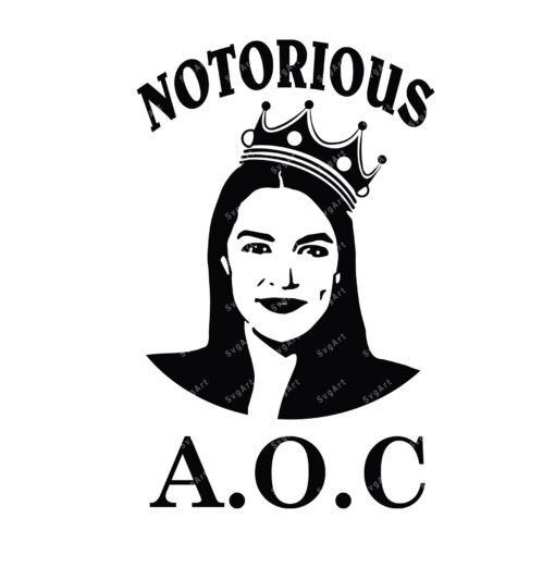 Alexandria Ocasio-Cortez Svg