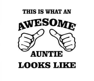 Awesome Auntie SVG