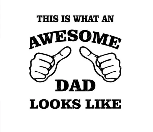 Awesome Dad SVG