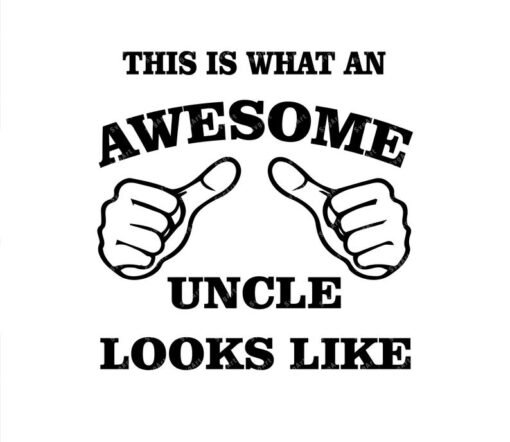 Awesome Uncle SVG