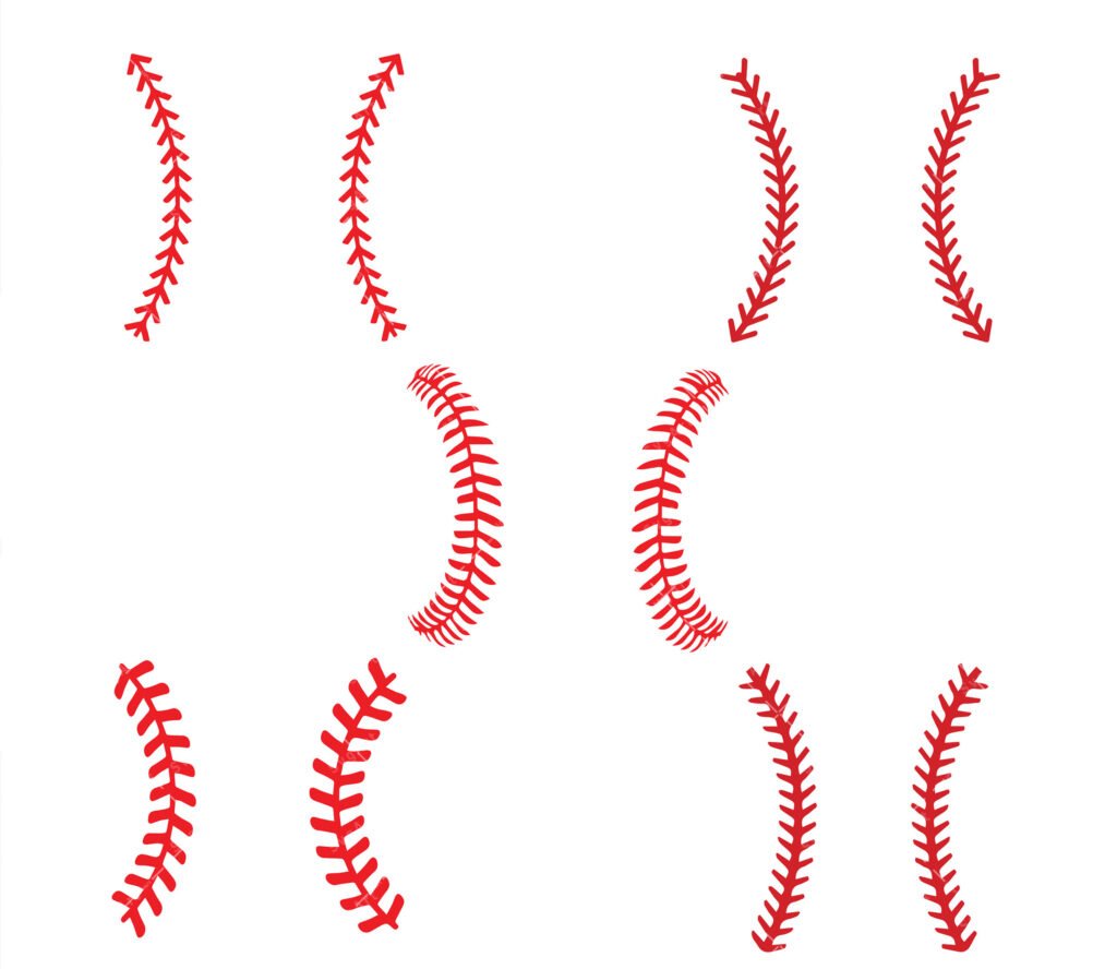 Baseball Stitch, ball, numbers, svg, png, dxf, pdf,eps for cricut,  silhouette studio,cutting machines, vinyl decal, stencil, t shirt design