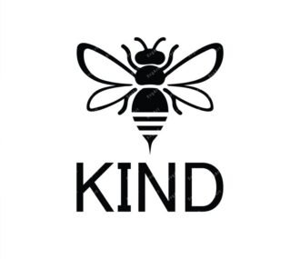 Bee kind SVG