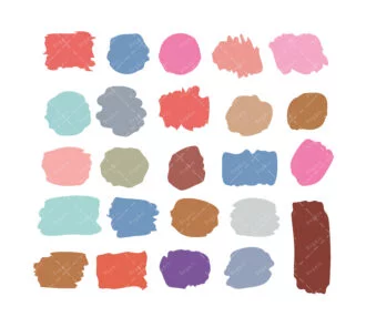 Paint brush stroke SVG