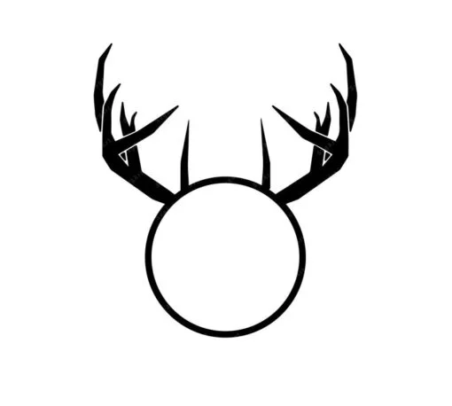 Deer Head Monogram