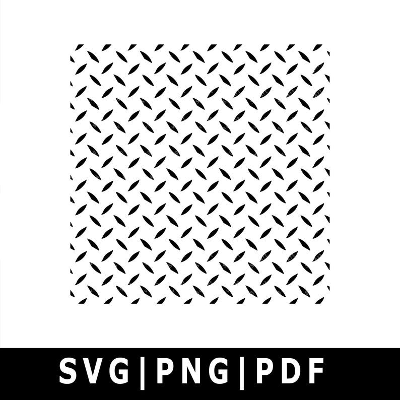 Diamond plate svg, PNG, PDF, Cricut, Cricut svg, Silhouette svg