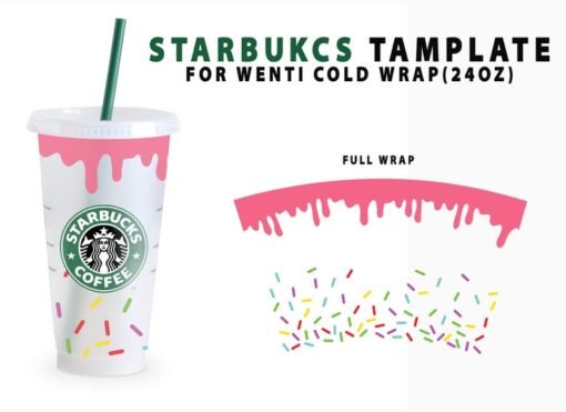 Donut Svg Starbucks Cup Svg