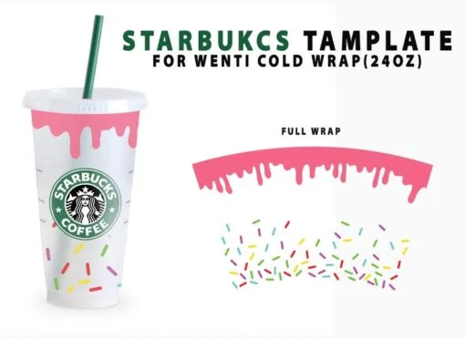 Donut Svg Starbucks Cup Svg