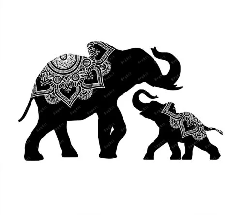 Elephant mom