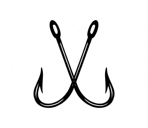 Fish Hook SVG