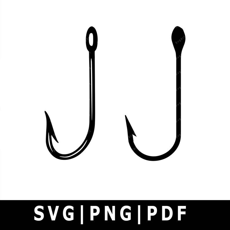 Free Free 213 Silhouette Fishing Hook Svg SVG PNG EPS DXF File