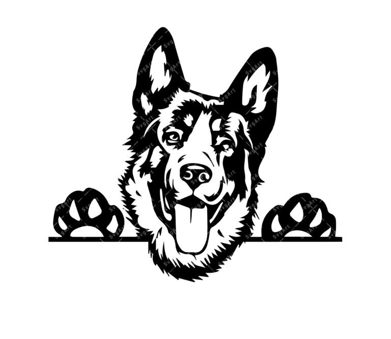 German Shepherd SVG, PNG, PDF, Cricut, Silhouette, Cricut svg ...