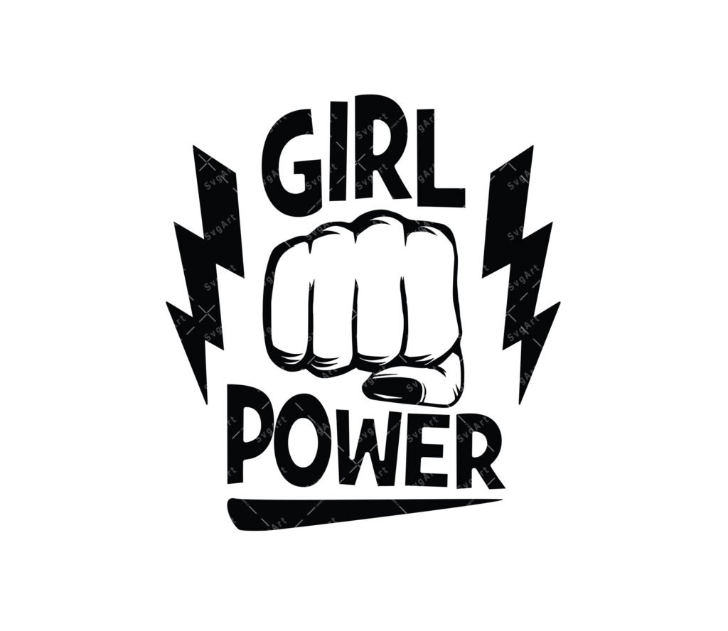 Girl Power SVG