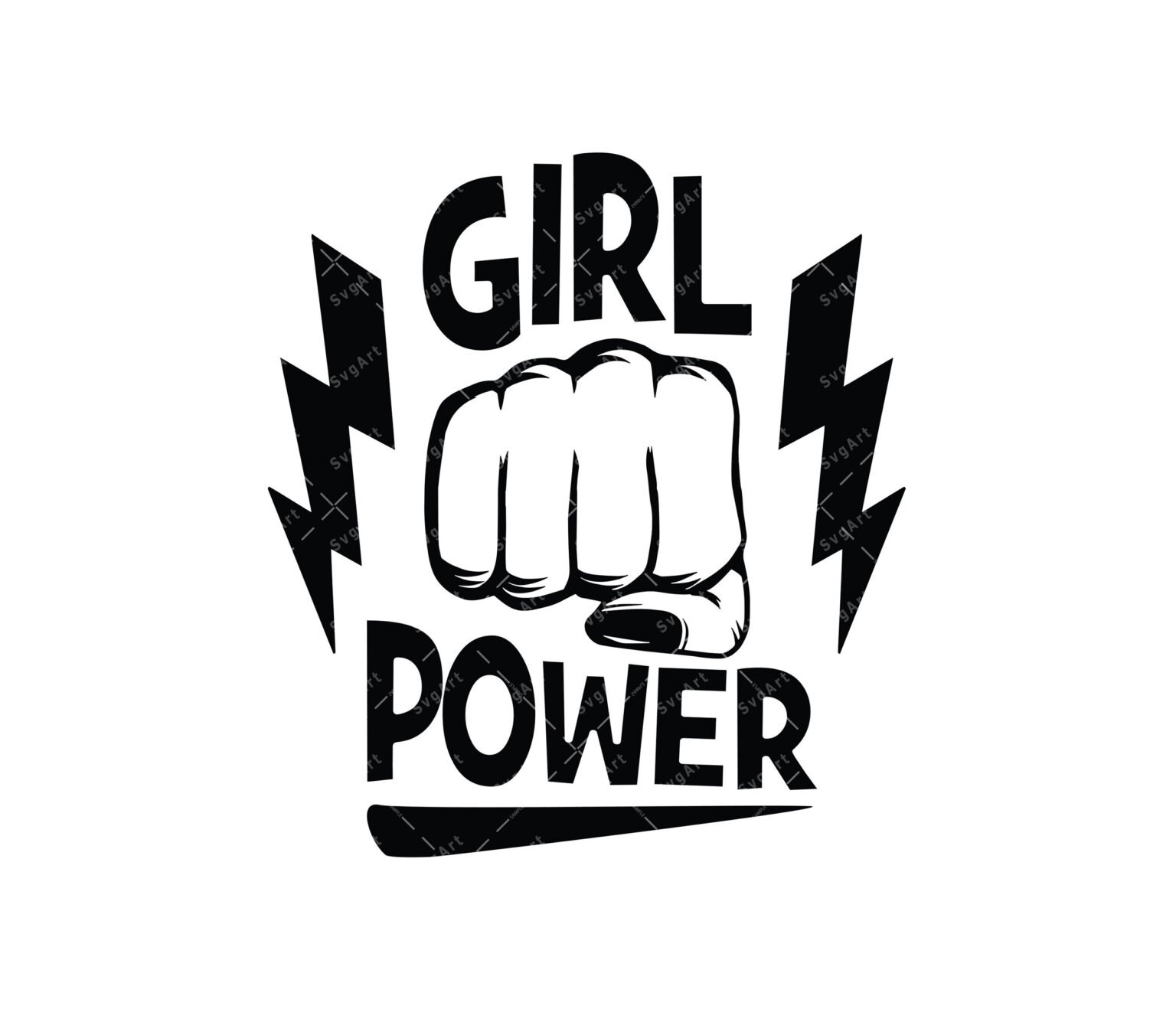 Girl Power SVG, PNG, PDF, Strong Lady Svg, Mother png, Strong Woman Svg