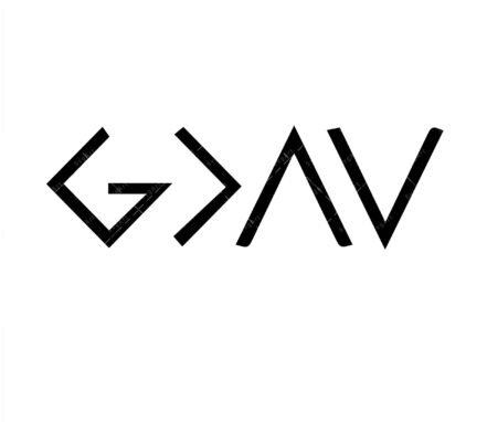 God is Greater Than the Highs and Lows SVG, PNG, PDF, God svg ...
