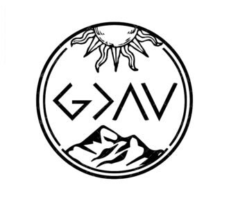 God is greater SVG