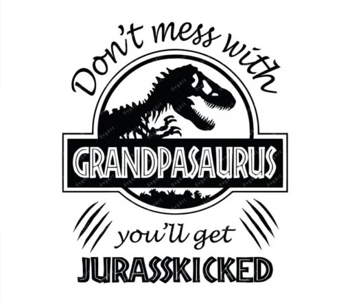 Grandpasaurus SVG