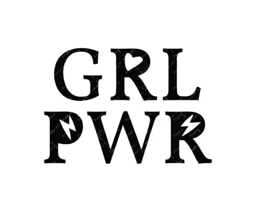 Girl Power SVG