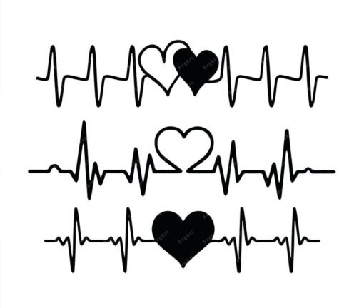 Heartbeat SVG Bundle