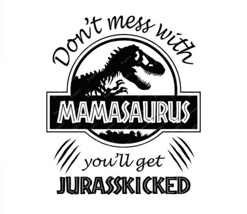 Mamasaurus SVG