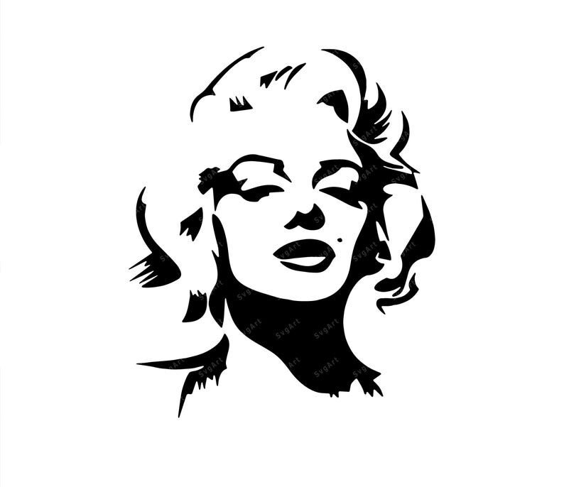 Marilyn Monroe SVG