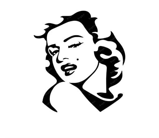 Marilyn Monroe SVG