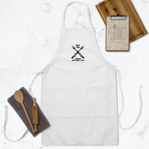 May the forks be with you svg apron