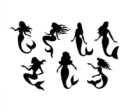 Mermaid SVG Bundle