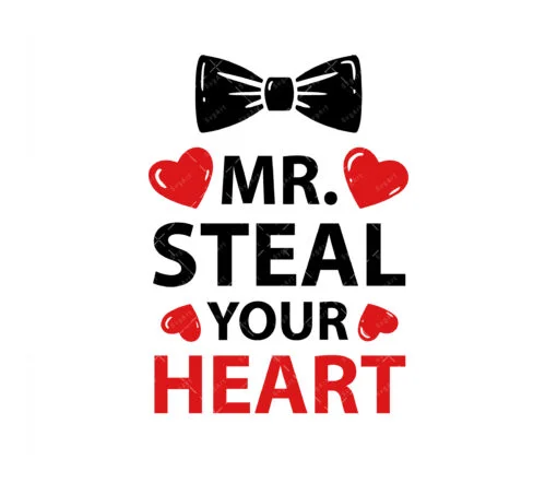 Mr Steal Your Heart SVG