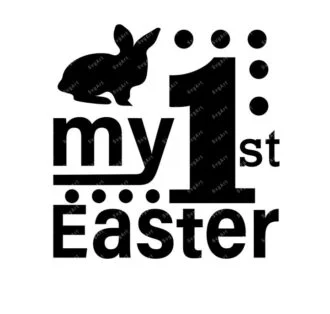 My First Easter Svg