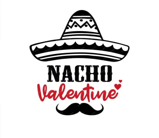 Nacho Valentine Svg