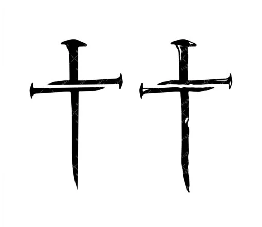 Nail Cross SVG