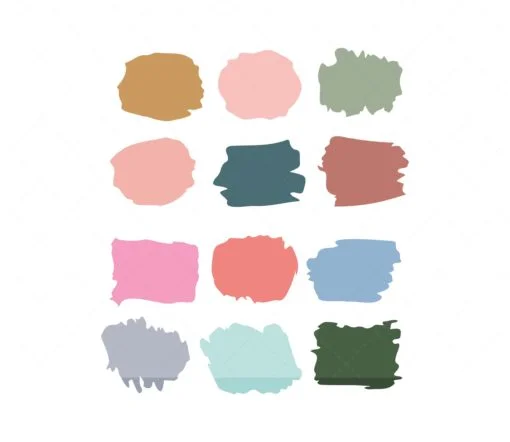 Paint brush stroke SVG