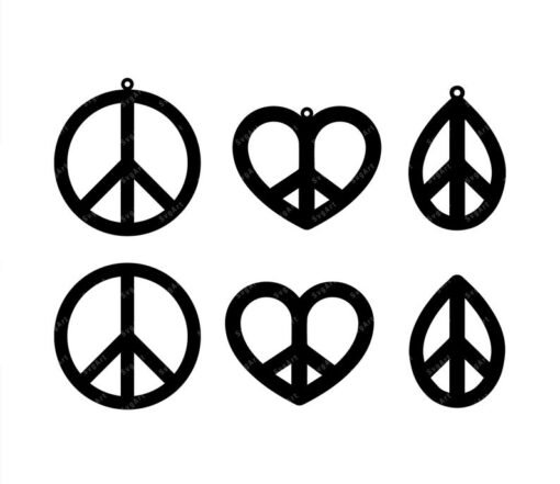 Peace Sign Bundle SVG