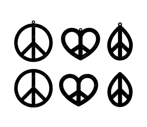 Peace Sign Bundle SVG