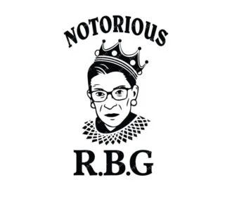 RBG Svg Ruth Bader Ginsburg Svg